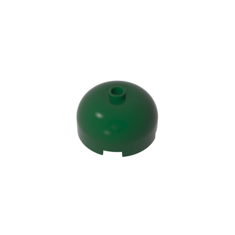 49308 | Brick, Round 3 x 3 x 1 1/3 Dome Top - Open Stud