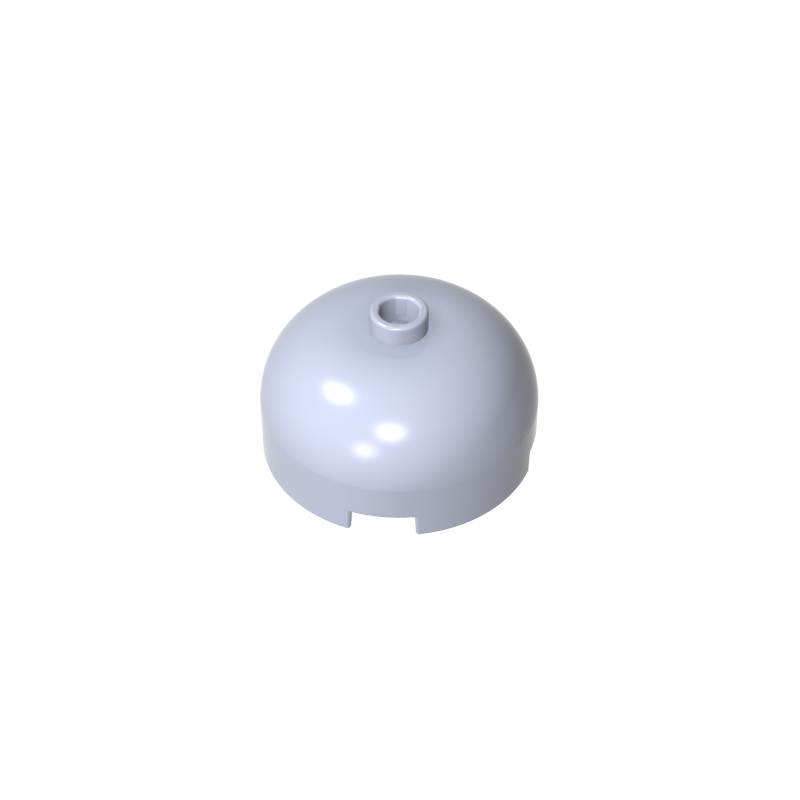 49308 | Brick, Round 3 x 3 x 1 1/3 Dome Top - Open Stud