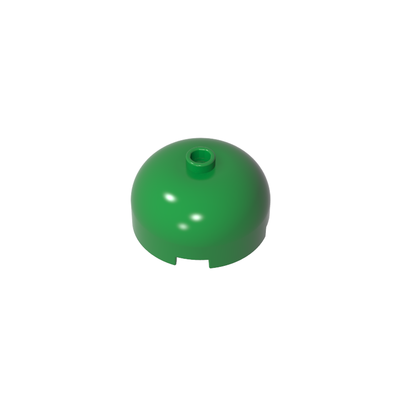 49308 | Brick, Round 3 x 3 x 1 1/3 Dome Top - Open Stud