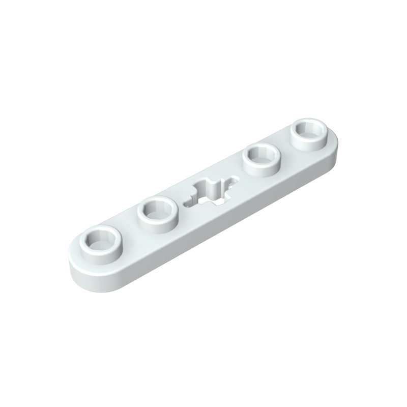 32124 | Technical Plate 1 x 5 with Smooth Ends, 4 Studs and Center Axle Hole