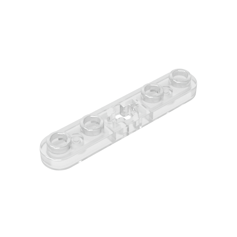 32124 | Technical Plate 1 x 5 with Smooth Ends, 4 Studs and Center Axle Hole