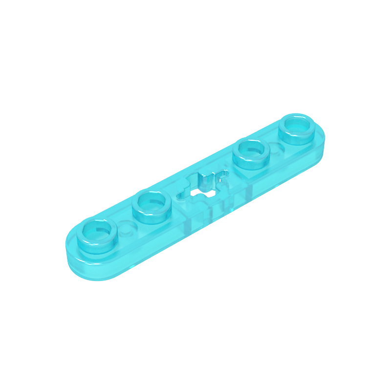 32124 | Technical Plate 1 x 5 with Smooth Ends, 4 Studs and Center Axle Hole