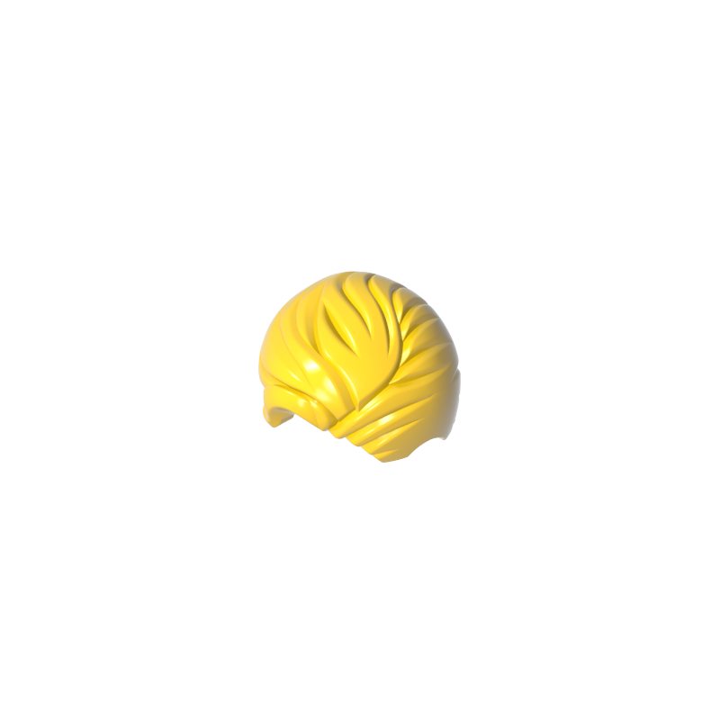 98726 | Hair Swept Right with Front Curl