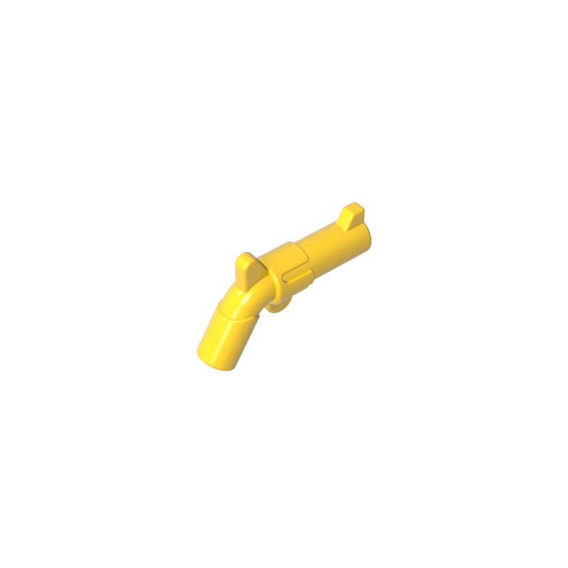 30132 | Weapon Gun, Pistol Revolver - Large Barrel and Solid Handle
