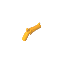 30132 | Weapon Gun, Pistol Revolver - Large Barrel and Solid Handle