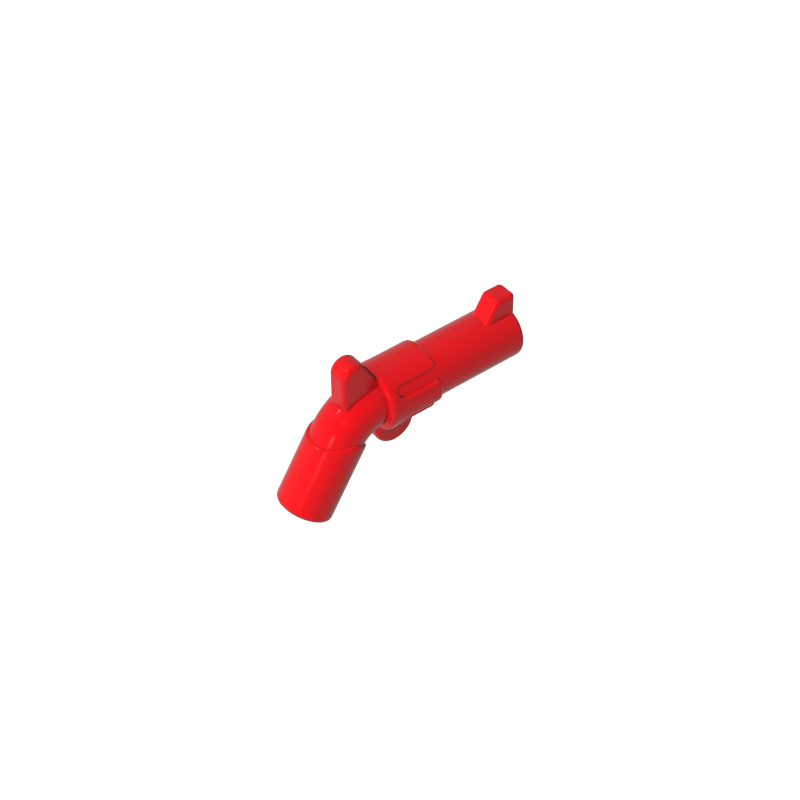 30132 | Weapon Gun, Pistol Revolver - Large Barrel and Solid Handle