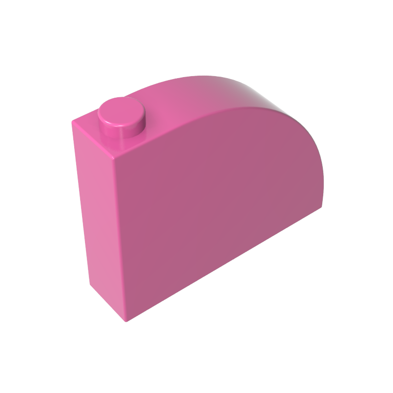 65734 | Slope, Curved 4 x 1 x 2 2/3 with Stud