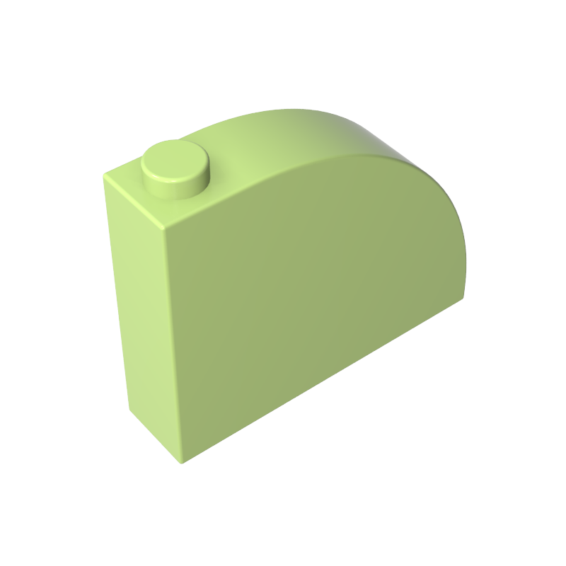 65734 | Slope, Curved 4 x 1 x 2 2/3 with Stud