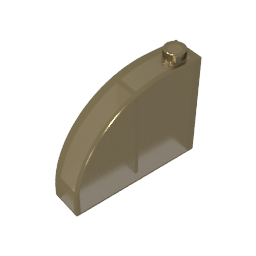 65734 | Slope, Curved 4 x 1 x 2 2/3 with Stud