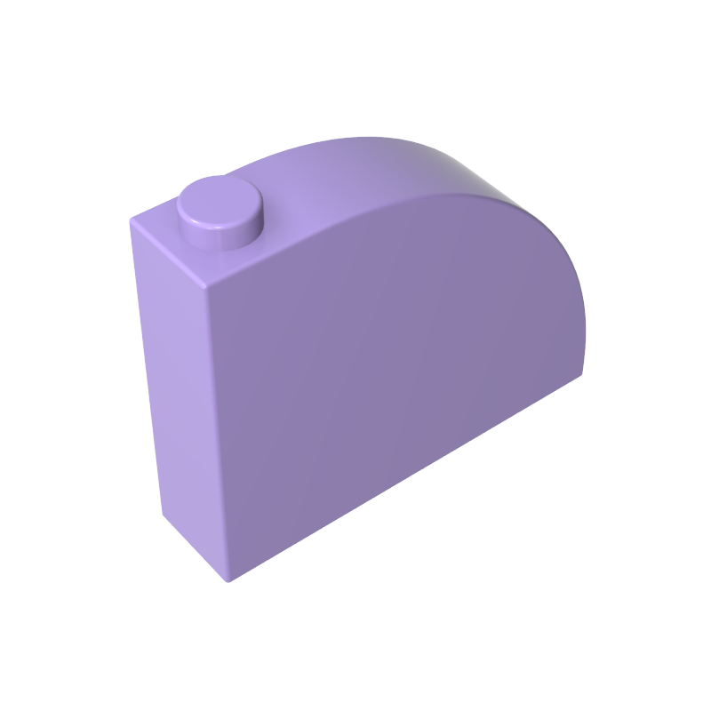 65734 | Slope, Curved 4 x 1 x 2 2/3 with Stud
