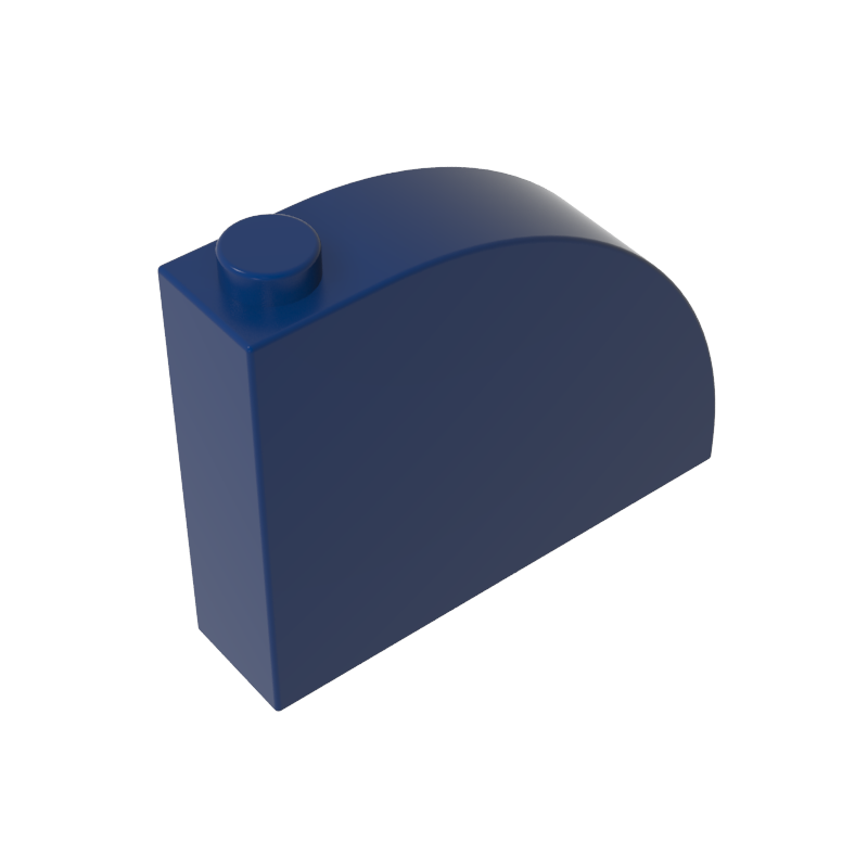 65734 | Slope, Curved 4 x 1 x 2 2/3 with Stud