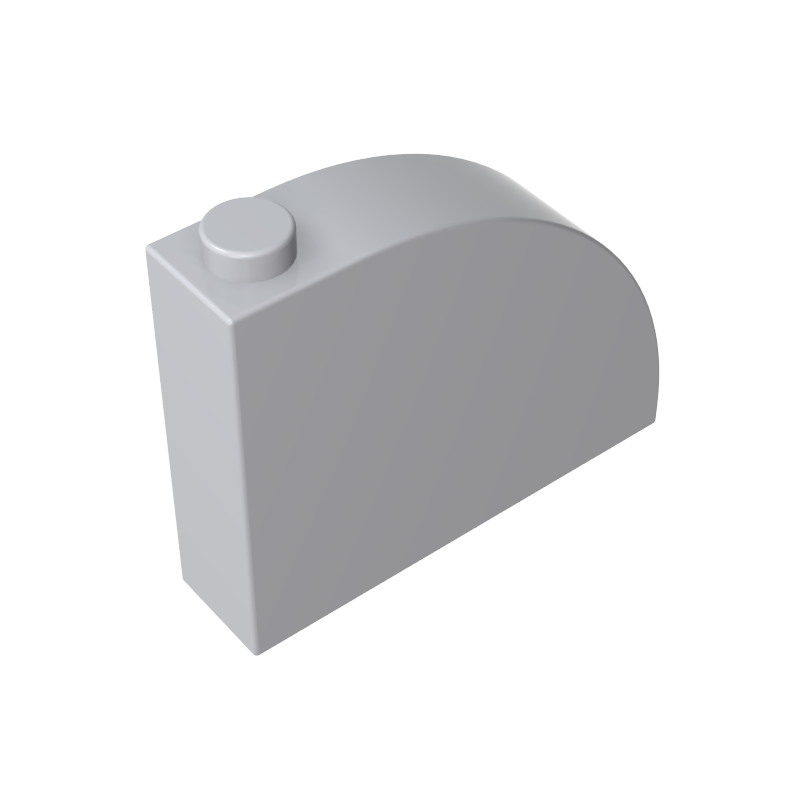 65734 | Slope, Curved 4 x 1 x 2 2/3 with Stud