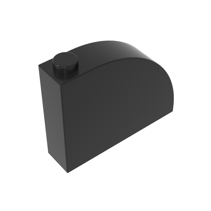 65734 | Slope, Curved 4 x 1 x 2 2/3 with Stud
