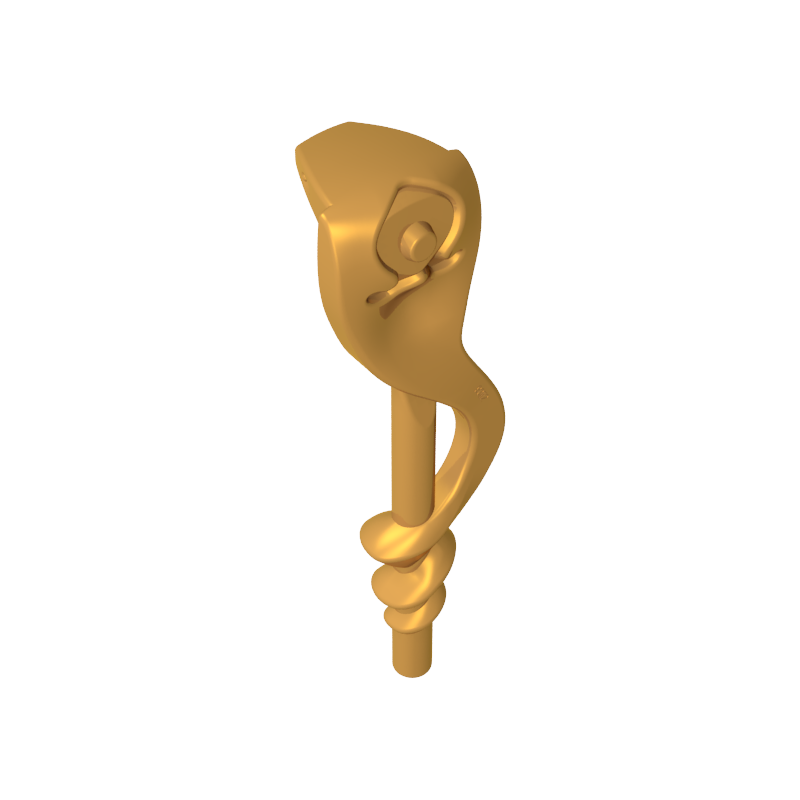 98134 | Utensil Snake / Serpent Staff