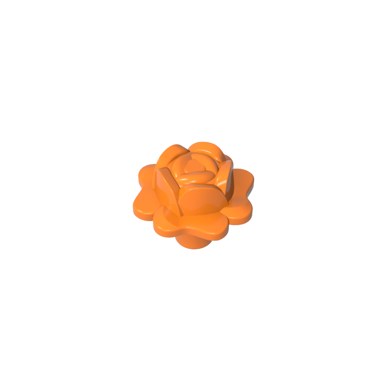 93081c | Friends Accessories Flower Rose with Pin