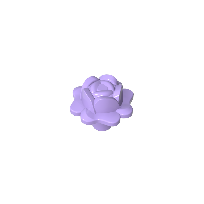 93081c | Friends Accessories Flower Rose with Pin