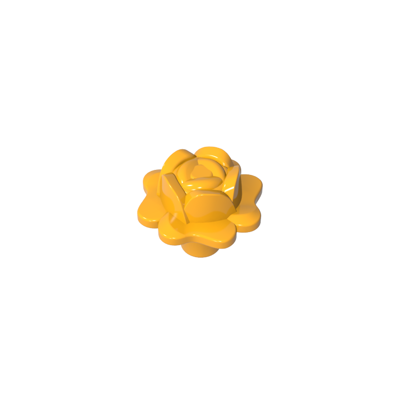 93081c | Friends Accessories Flower Rose with Pin