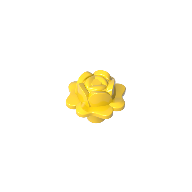 93081c | Friends Accessories Flower Rose with Pin
