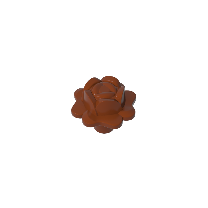 93081c | Friends Accessories Flower Rose with Pin