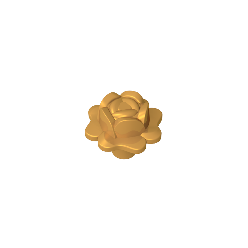 93081c | Friends Accessories Flower Rose with Pin