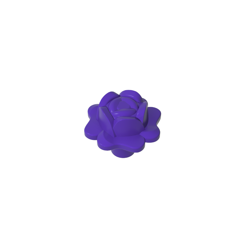 93081c | Friends Accessories Flower Rose with Pin