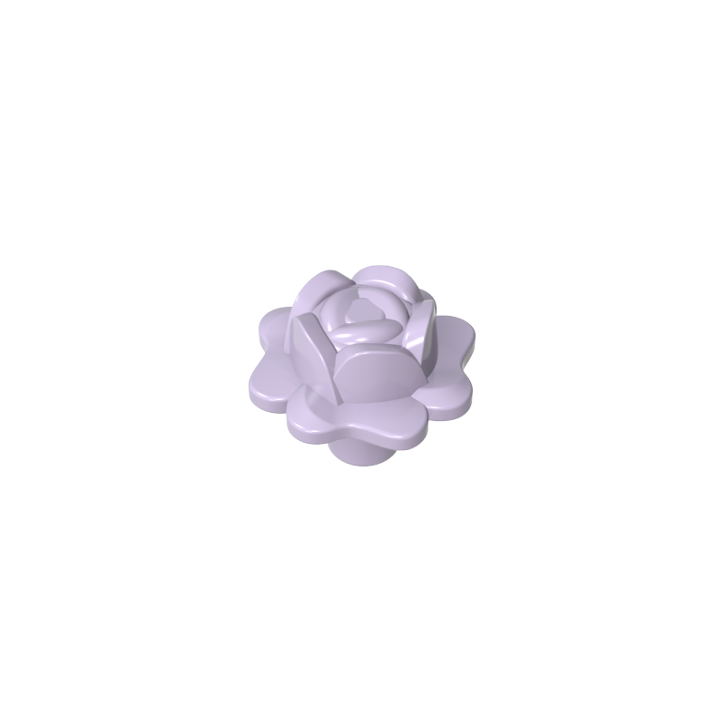 93081c | Friends Accessories Flower Rose with Pin