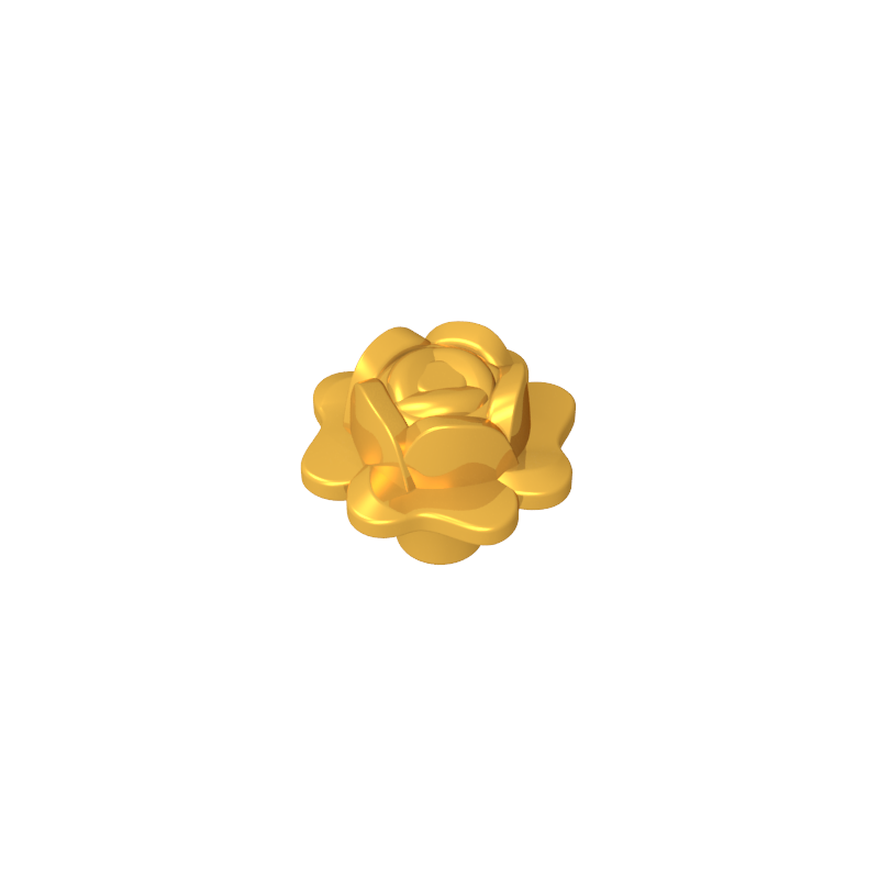 93081c | Friends Accessories Flower Rose with Pin