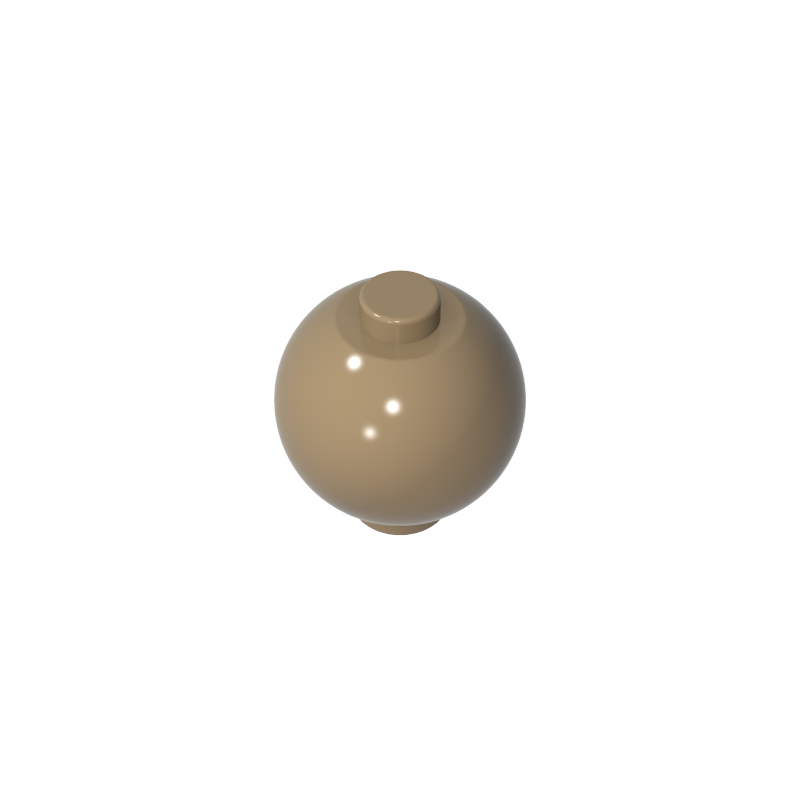 20953 | Brick, Round 2 x 2 Sphere with Stud / Robot Body