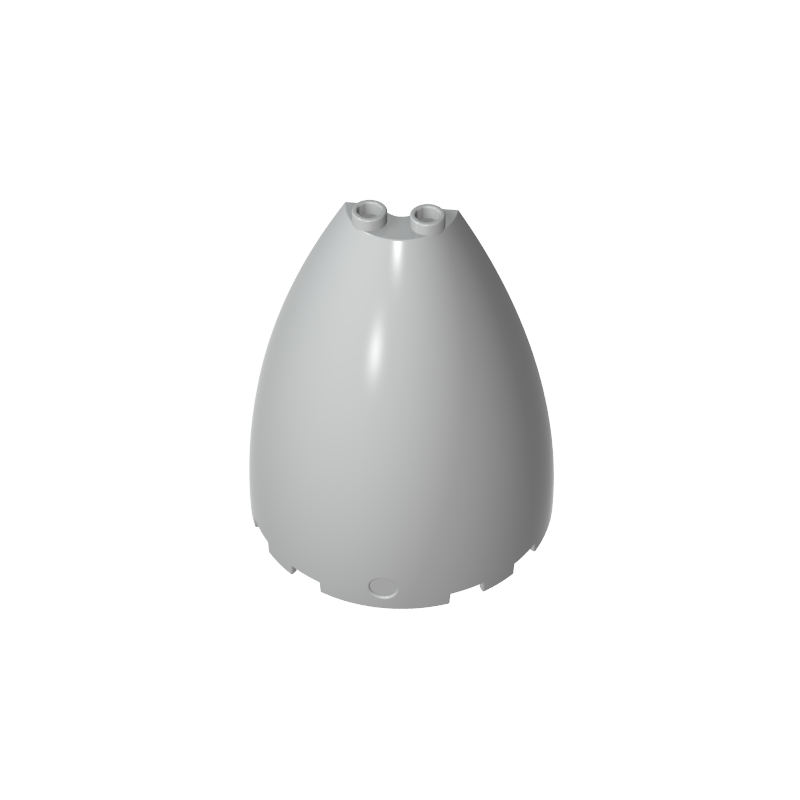18909 | Cone Half 6 x 3 x 6 (Elliptic Paraboloid) with 2 x 1 Top
