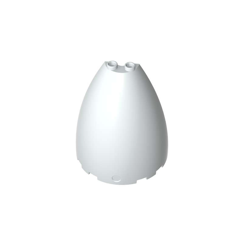 18909 | Cone Half 6 x 3 x 6 (Elliptic Paraboloid) with 2 x 1 Top
