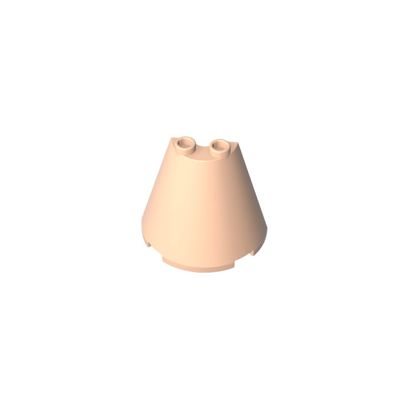 38317 | Cone Half 4 x 2 x 3