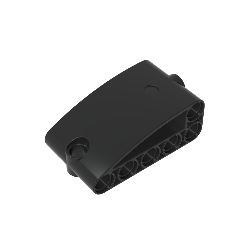 80285 | Technical Panel Curved 2 x 5 x 3 Double Modified L-Shape Quarter Ellipse Thick