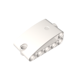 80285 | Technical Panel Curved 2 x 5 x 3 Double Modified L-Shape Quarter Ellipse Thick