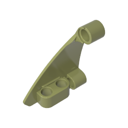 80278 | Technical Panel Curved #63 5 x 4 Tapered Left