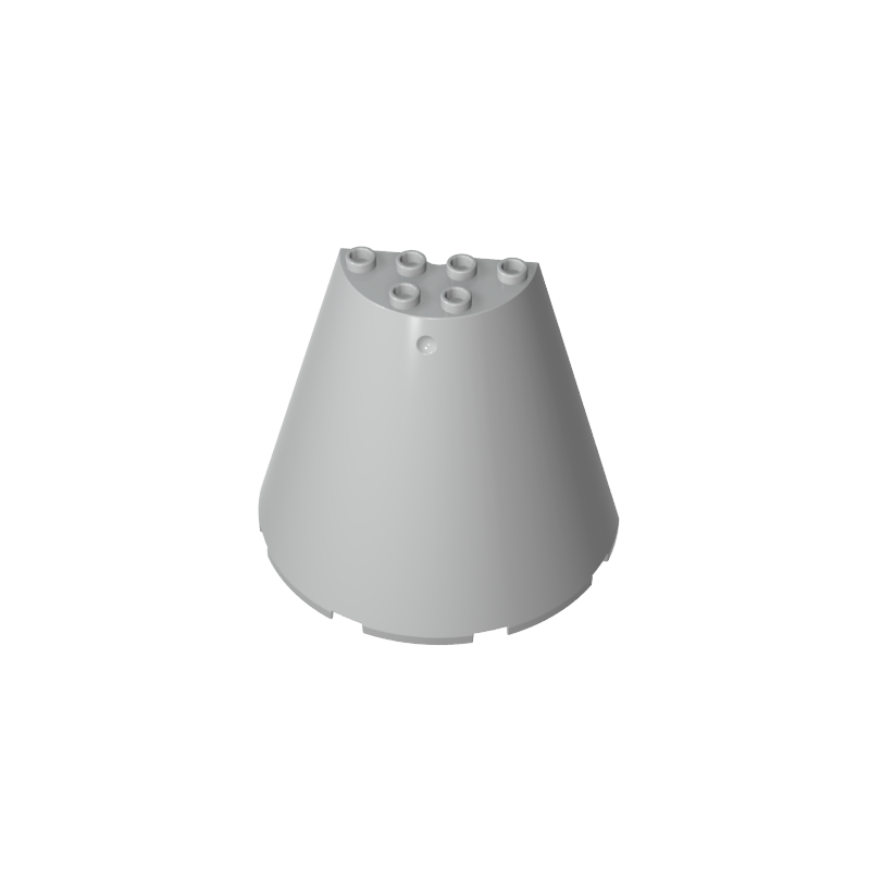 48310 | Cone Half 8 x 4 x 6