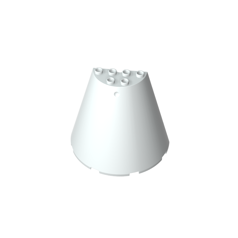 48310 | Cone Half 8 x 4 x 6