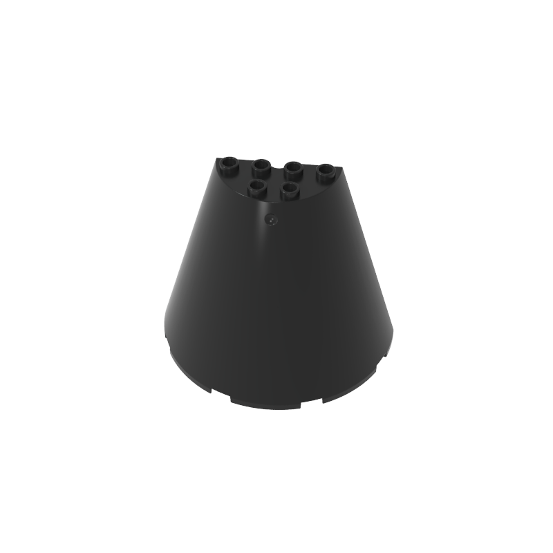 48310 | Cone Half 8 x 4 x 6