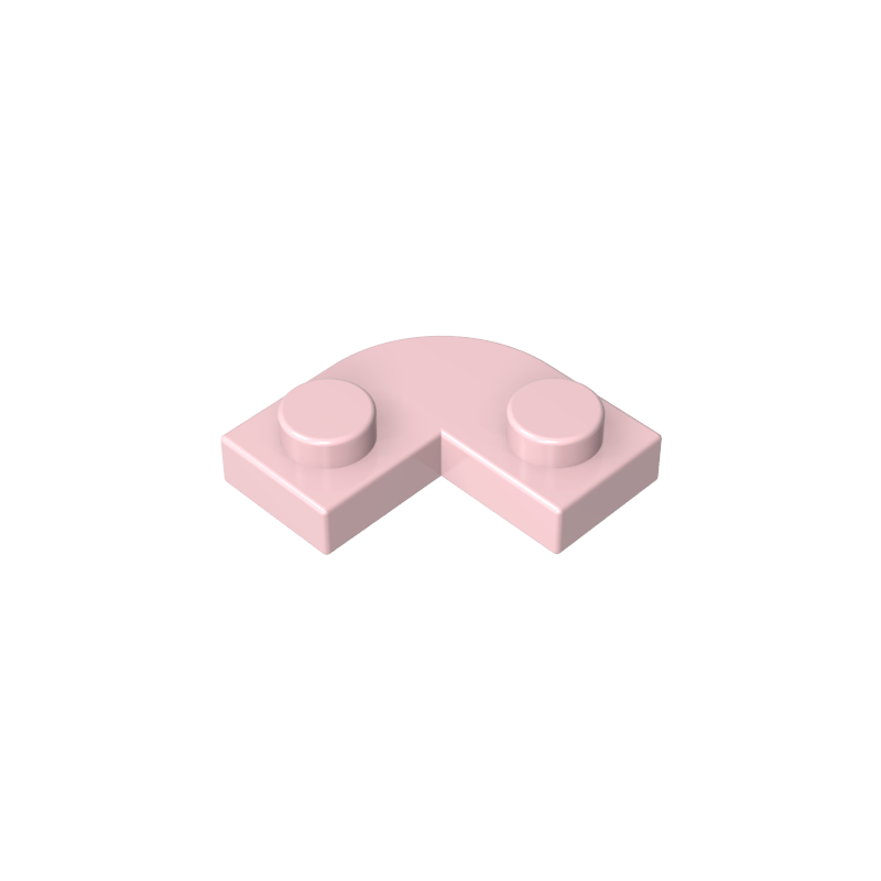 79491 | Plate, Round Corner 2 x 2 with 1 x 1 Cutout