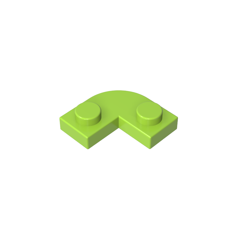 79491 | Plate, Round Corner 2 x 2 with 1 x 1 Cutout