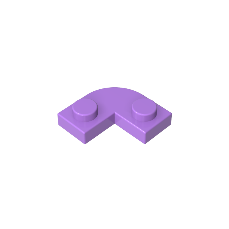 79491 | Plate, Round Corner 2 x 2 with 1 x 1 Cutout