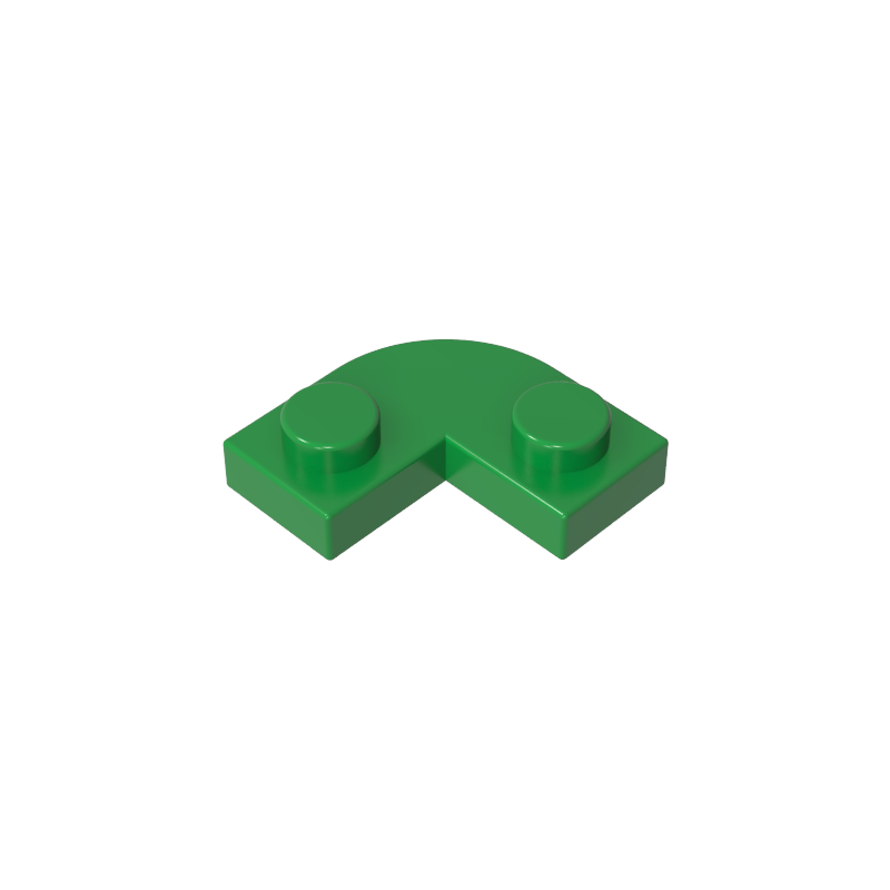 79491 | Plate, Round Corner 2 x 2 with 1 x 1 Cutout