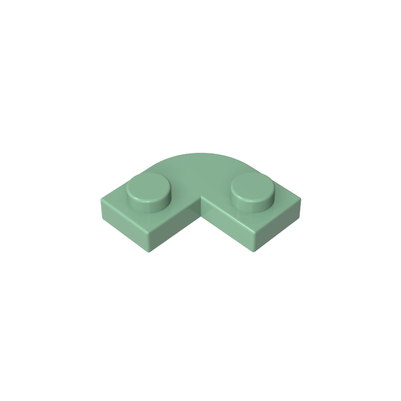 79491 | Plate, Round Corner 2 x 2 with 1 x 1 Cutout