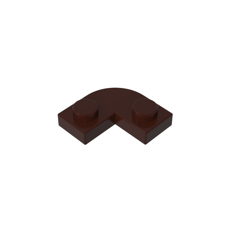 79491 | Plate, Round Corner 2 x 2 with 1 x 1 Cutout