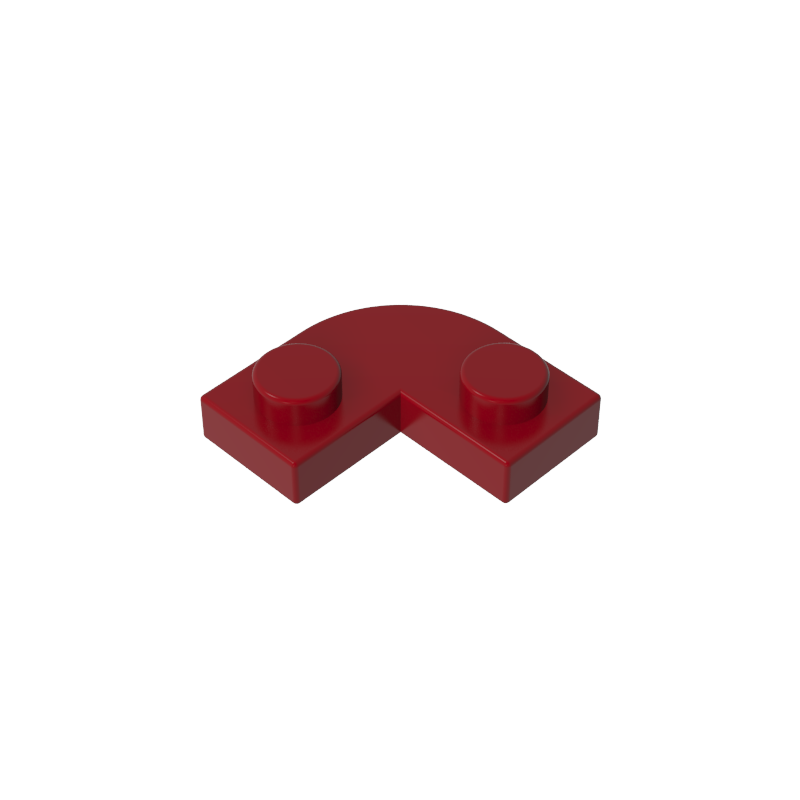 79491 | Plate, Round Corner 2 x 2 with 1 x 1 Cutout