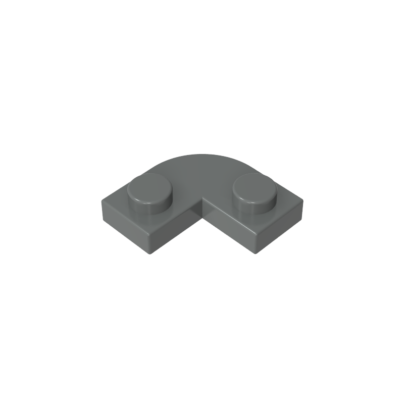 79491 | Plate, Round Corner 2 x 2 with 1 x 1 Cutout