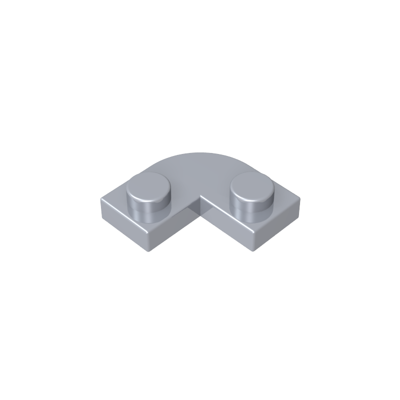 79491 | Plate, Round Corner 2 x 2 with 1 x 1 Cutout