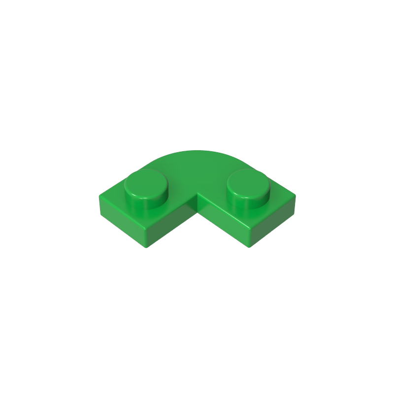 79491 | Plate, Round Corner 2 x 2 with 1 x 1 Cutout