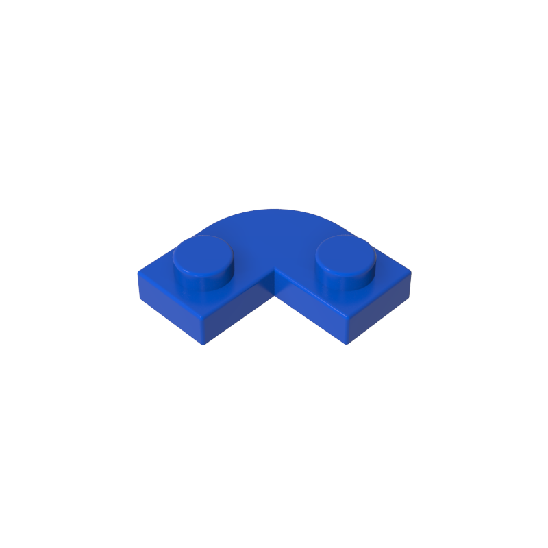 79491 | Plate, Round Corner 2 x 2 with 1 x 1 Cutout