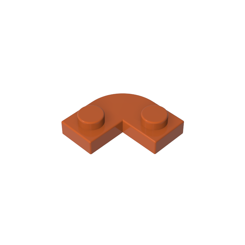 79491 | Plate, Round Corner 2 x 2 with 1 x 1 Cutout