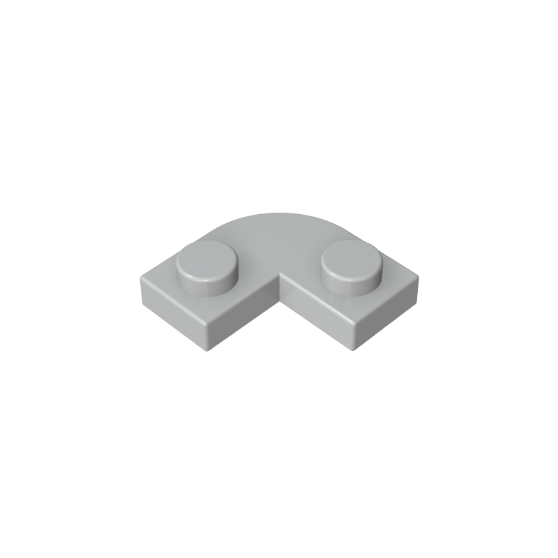 79491 | Plate, Round Corner 2 x 2 with 1 x 1 Cutout